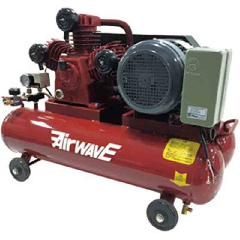 大型ピストン3シリンダーエアーコンプレッサー SP-3300 ツインタンク 60L 2気筒 三相200V 和コーポレーション 個人宅配送不可 北海道不可 代引不可