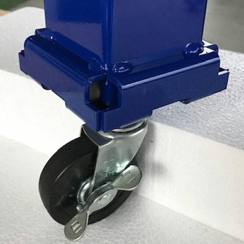 オプション部品 4個入り フレコンサポート FSS-1100 用 移動用キャスター 簡易型 FSS-OP2 ケーエス製販 代引不可