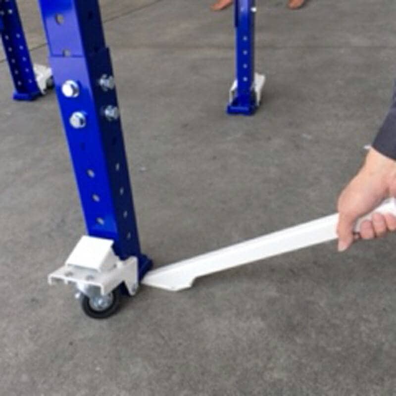 オプション部品 4個入り フレコンサポート FSS-1100 用 移動用キャスター ワンタッチ強力型 FSS-OP1 ケーエス製販 代引不可