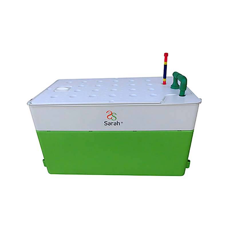 水耕栽培キット ホームハイポニカ Sarah+ (サラプラス) グリーン 家庭菜園 果菜 葉もの野菜 花 トマト レタス カ園 北海道不可 個人宅配送不可 代引不可