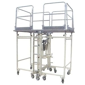 ハラックス フリーダムステージ FDS-3L ワンタッチ式高所作業足場・高所メンテ用・イベント用安全足場 防J 個人宅配送不可 代引不可