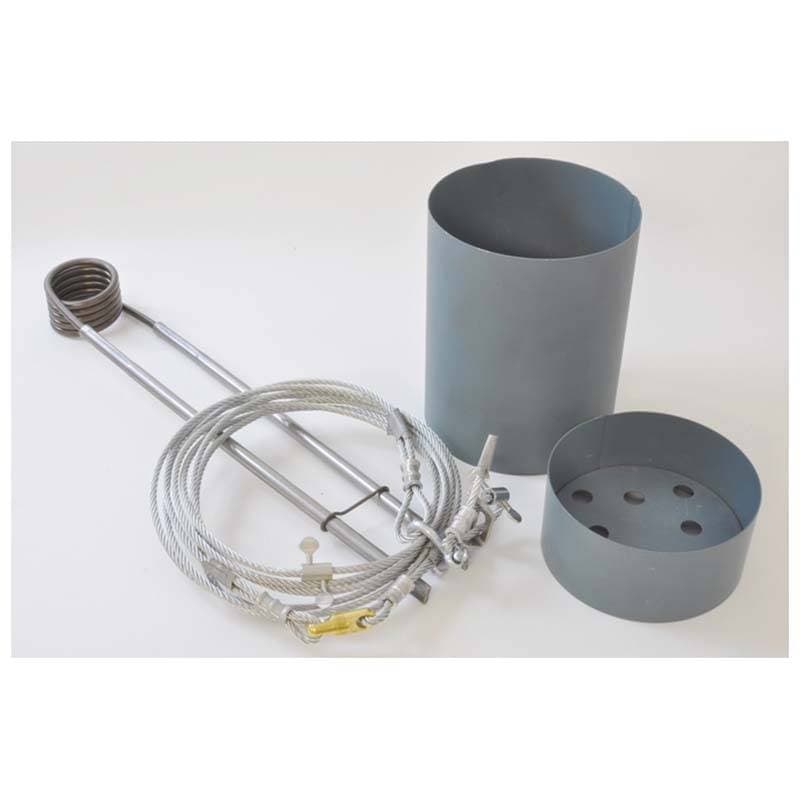 6セット F type No.607 IS-7 筒径200mm ワイヤー径4mm イノシシ 猪 シカ 鹿 足くくり罠 捕獲器 退治 撃退 害獣駆除 栄工業 T野D