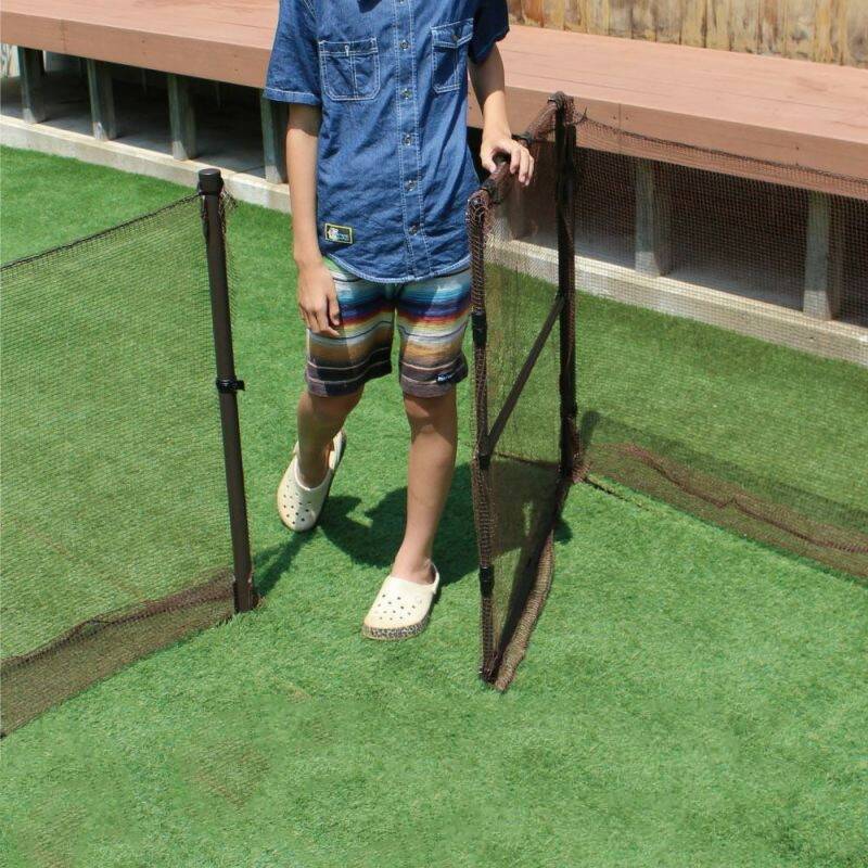 10セット ドアのみ ドッグランセット用ドア 高さ90cm×幅90cm 小動物侵入防止柵 ドックラン 第一ビニール 第B 代引不可