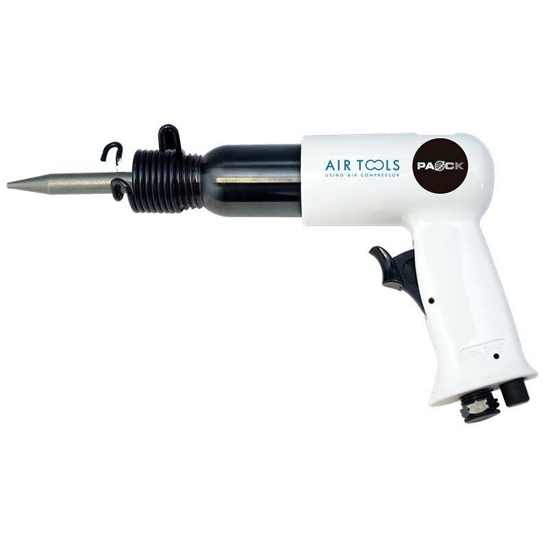 エアハンマセット AG-AH-10.2PA コンクリート、タイルなどのハツリ作業に パオック H