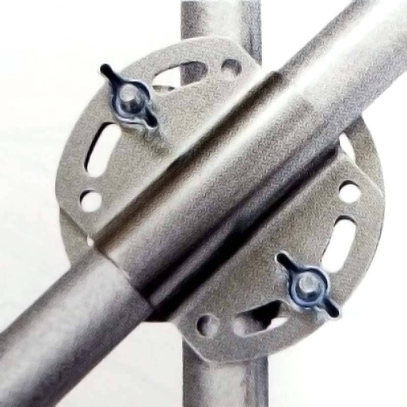 200枚入 ナナメクロス 38.1mm ビニールハウス 筋交い 補強 佐藤産業 SATOH カ施D