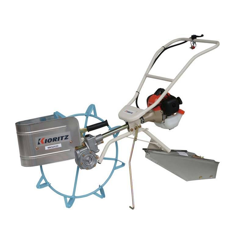 歩行型溝切機 MKS2620 軽量本格派 溝切機 共立 KIORITZ やまびこ 溝切 田んぼ 中干し 丸T D