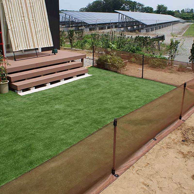 ドッグランセット 高さ90cm×長さ20m ペット用柵 小動物侵入防止柵 第一ビニール 第B DZ