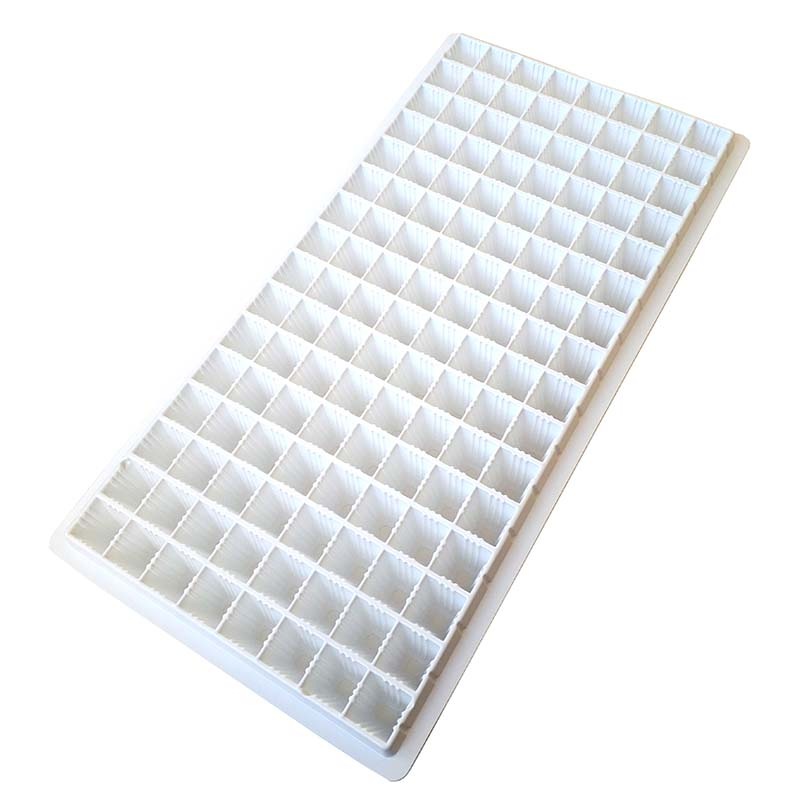 タキイ 根巻防止 ワンウェイ セルトレイ 白 72穴 6×12列 100枚入り 280×545mm プラグトレイ タS 代引不可