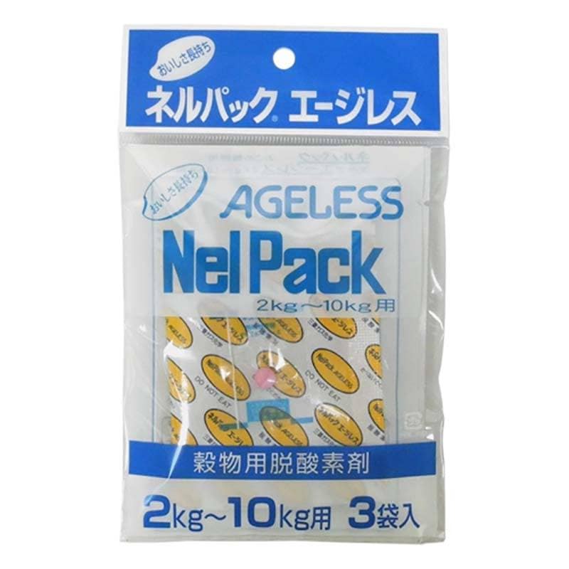 3袋入×30P ネルパック用 補充用 エージレス 2～10kg用 90袋 お米 コメ 保管 鮮度 酸化 虫 乾燥 臭い カビ 鮮度 脱酸素剤 長持ち 保存 一色本店 ハオ 代引不可
