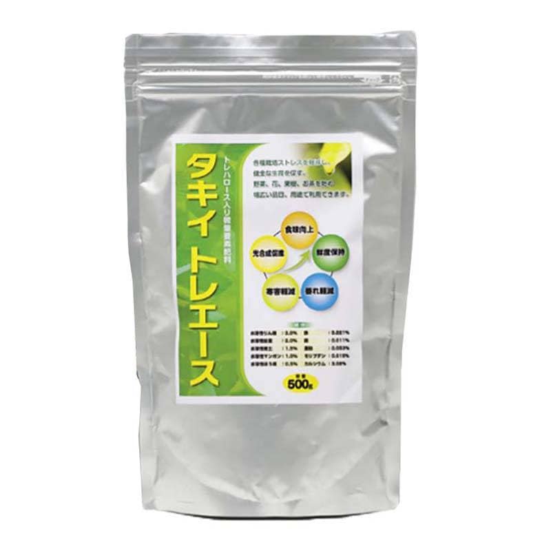 タキイ トレエース 500g 寒害対策 しおれ軽減 鮮度保持 トレハロース タキイ種苗 代引不可