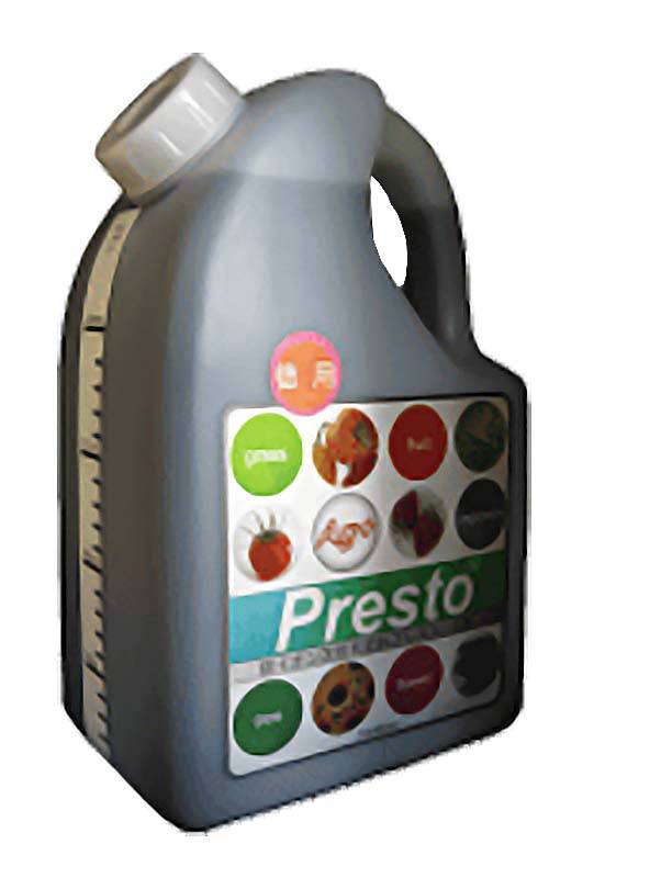 Presto プレスト 2.3L 液体葉面散布肥料 リン カリ 液体肥料 銀イオン タS 北海道不可 代引不可
