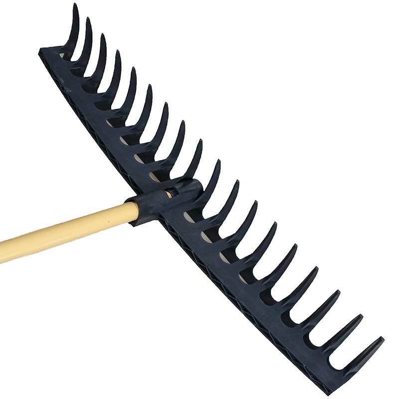 ウルトラ強靭レーキ 18本爪 柄長さ：154cm 幅：580mm コンパル アサノヤ産業 D