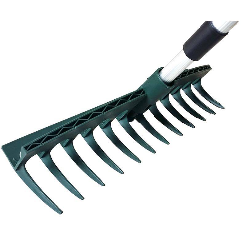 アルミ伸縮レーキ 12本爪 75～120cm アサノヤ産業D