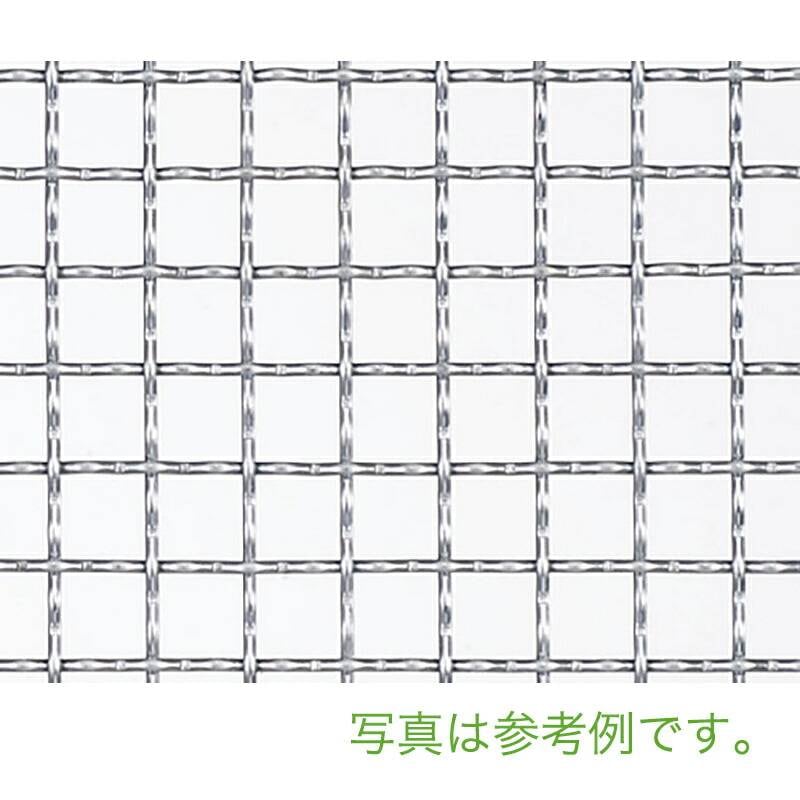 北海道不可 亜鉛クリンプ 金網 線径 ＃16(1.6mm) 網目 12 mm 幅 910 mm×長さ(巻き) 15 m 吉田隆 代引不可