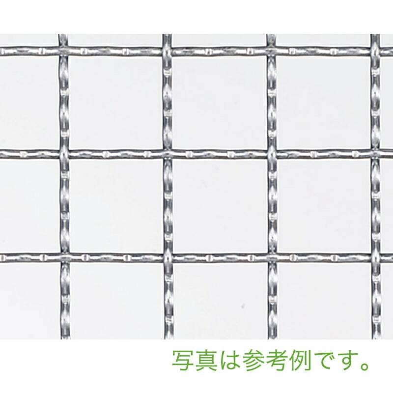 北海道不可 亜鉛クリンプ 金網 線径 ＃10(3.2mm) 網目 25 mm 幅 910 mm×長さ(巻き) 15 m 吉田隆 代引不可