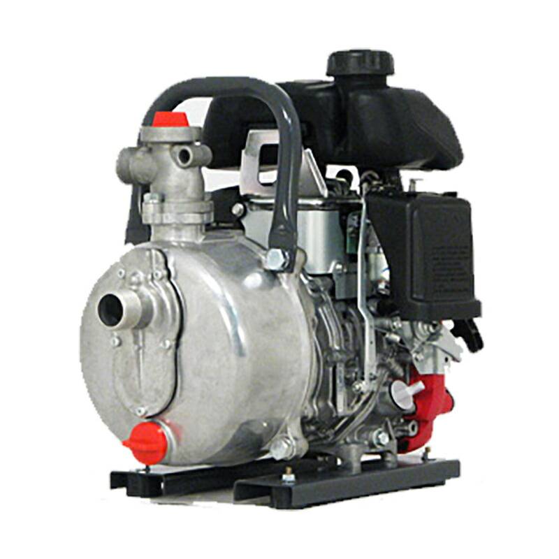 受注生産品 散水 播種 育苗散水 遠距離 給排水 洗浄 高圧 ポンプ QP-105SX 1インチ高圧ポンプ(4サイクルエンジン) マツサカ 防J 代引不可
