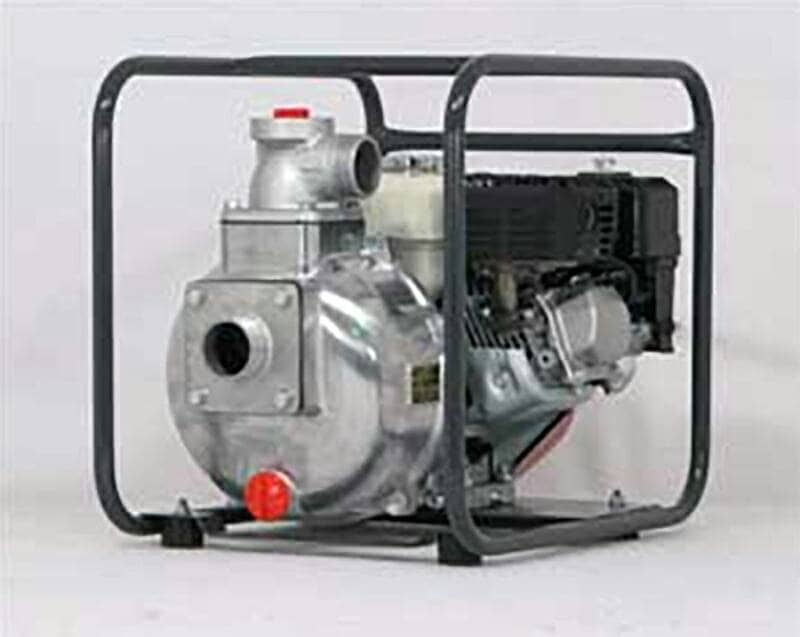 受注生産品 散水 播種 育苗散水 遠距離 給排水 洗浄 高圧 ポンプ QP-205SX 2インチ高圧ポンプ(4サイクルエンジン) マツサカ 防J 代引不可
