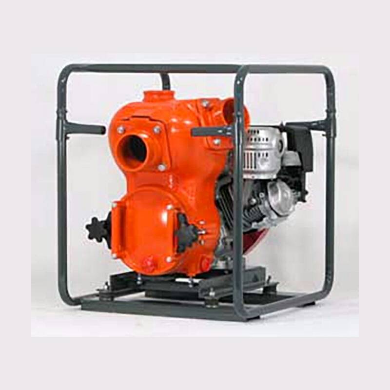 受注生産品 散水 砂 小石 土砂 泥水 給排水 建機レンタル用 QP-40TH ホンダ 4インチ土木用ポンプ (4サイクルエンジン) マツサカ 防J 代引不可