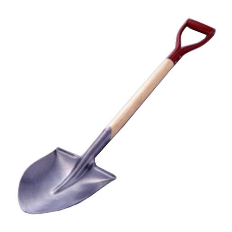 コンパル 除雪 スコップ 鉄スコ 木柄 剣型 雪かき アサノヤ産業 D