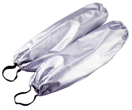 コンパル アルミ 防水スパッツ ロング 45cm 雪道 雪かき 雨風などに アサノヤ産業 D