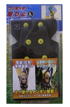 コンパル ワンタッチ 滑り止 サイズM 雪道 凍結道路に アサノヤ産業 D