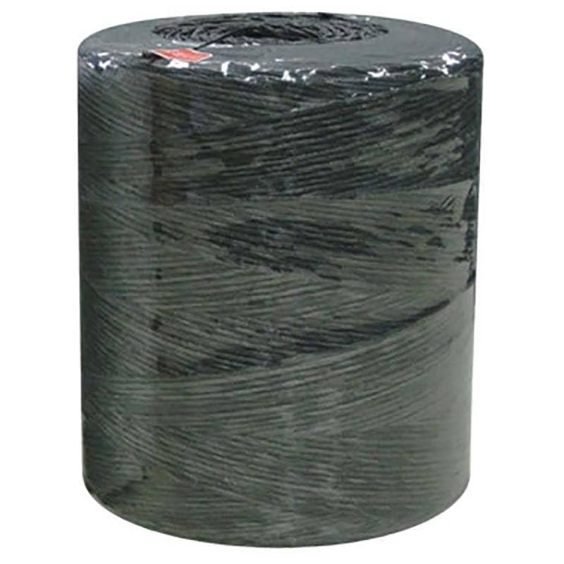 10巻 ベール用 PP トワイン H-6000 1830m ヘイベーラー 黒 5kg 生草 乾草 稲わら 牧草 結束 梱包に 強力結束紐 紐 ヒモ 司化成 カ施 個人宅配送不可 代引不可