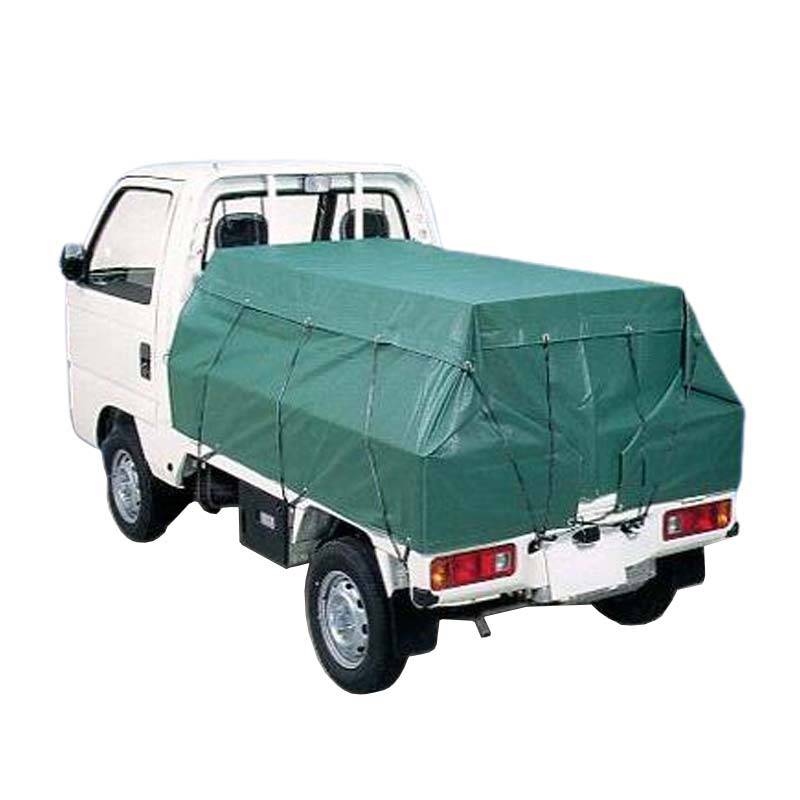 4枚 トラックシート W-4号 2トントラック用山張り エステル帆布 2.66m×3.8m 萩原工業 個人宅配送不可 代引不可
