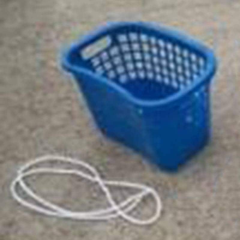 20個入 アロン 苗かご 小 (ひも付) ブルー かご 金T 個人宅配送不可