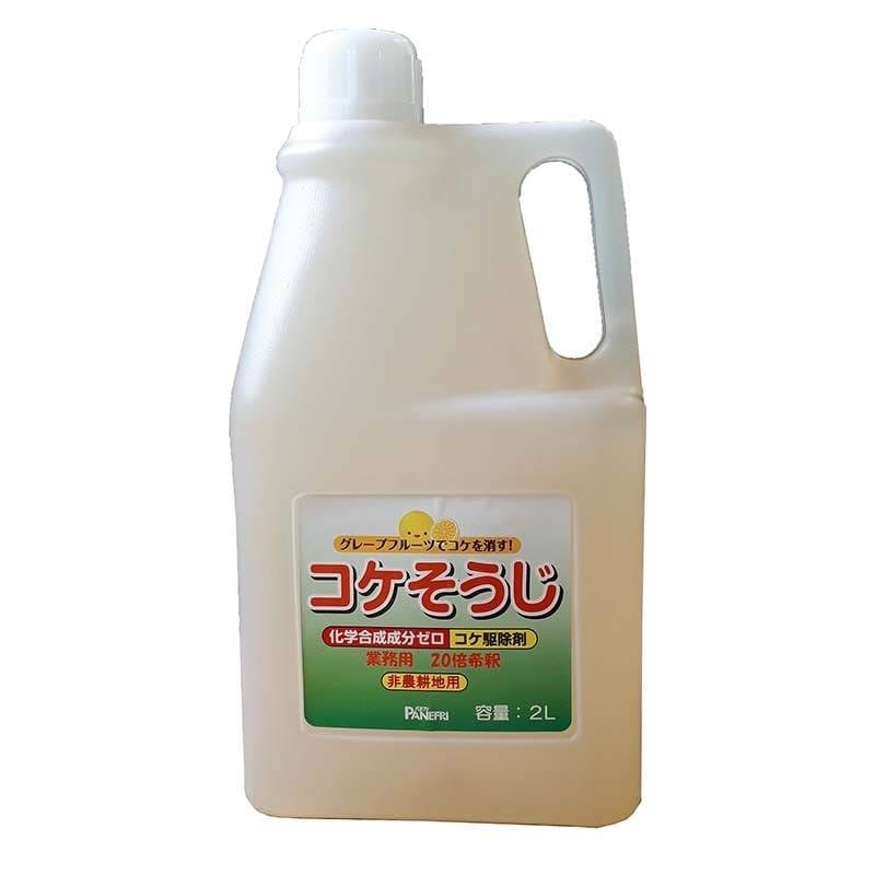 4本入り コケそうじ 2L 業務用濃縮液 濃縮タイプ 20倍希釈用 GSE イシクラゲ 除去 駆除 パネフリ タS DZ