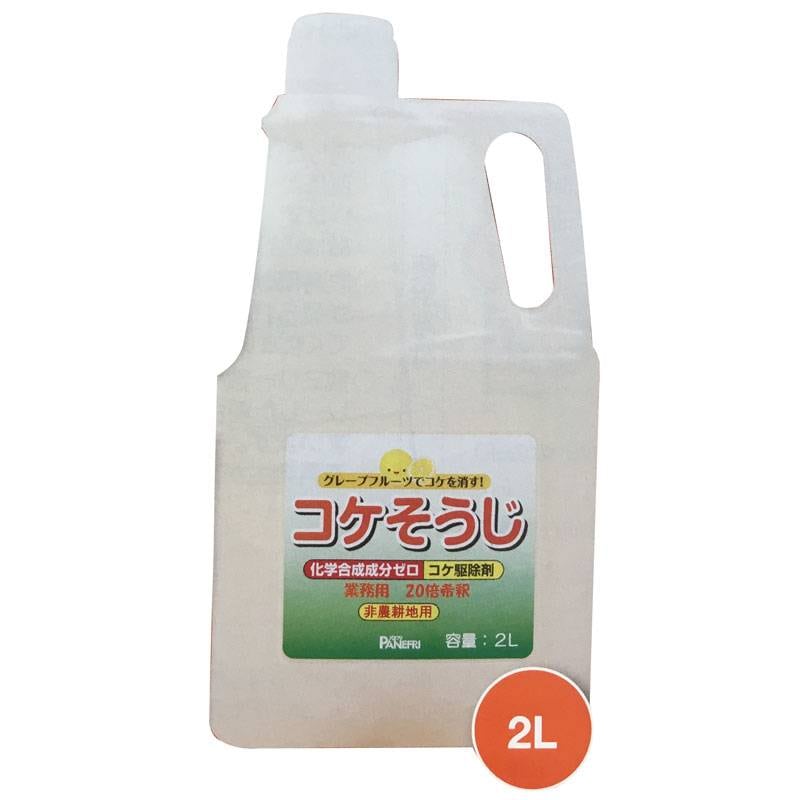 4本入り コケそうじ 2L 業務用濃縮液 濃縮タイプ 20倍希釈用 GSE イシクラゲ 除去 駆除 パネフリ タS DZ