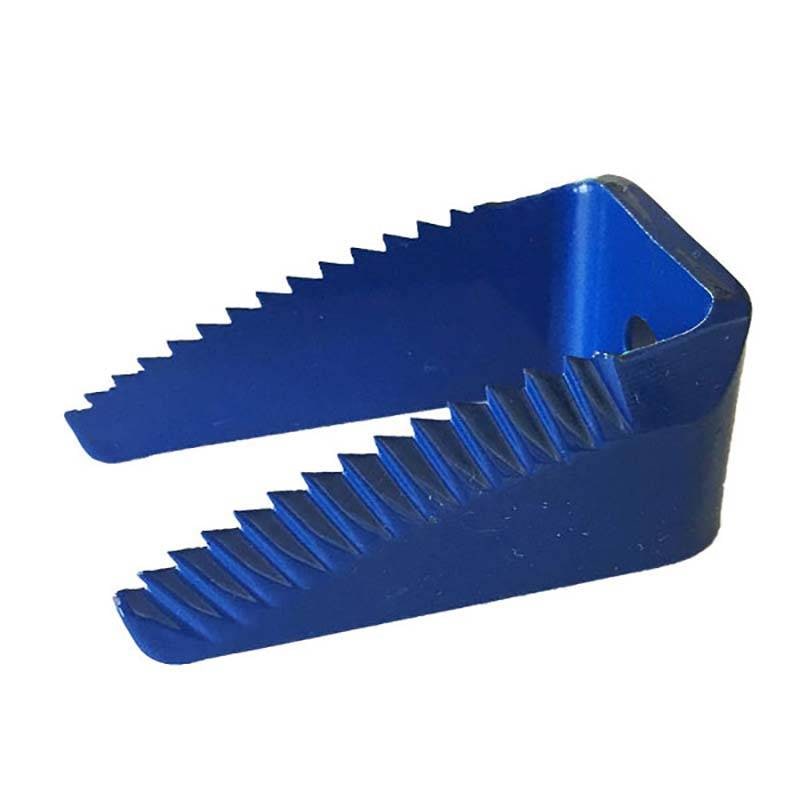 10個 国産 クボタ コンバイン用 ワラ切刃 デラックス 鋸目 ER兼用 ブルーカッター 一つ穴 上鋸目 清製HZ