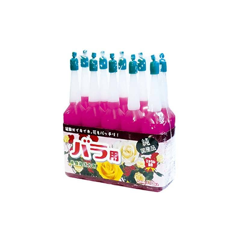 10本入×40P バラ用活力剤 35ml 10本入×40パック 活力アンプル 植物用 活力液肥 液体肥料 ヨーキ産業 代引不可
