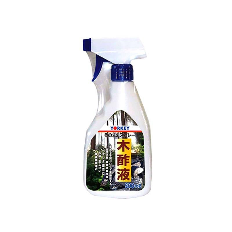 24本 木酢液そのままスプレー 500ml 虫よけ 土地改良 活力剤 活力液肥 液体肥料 ヨーキ産業 代引不可