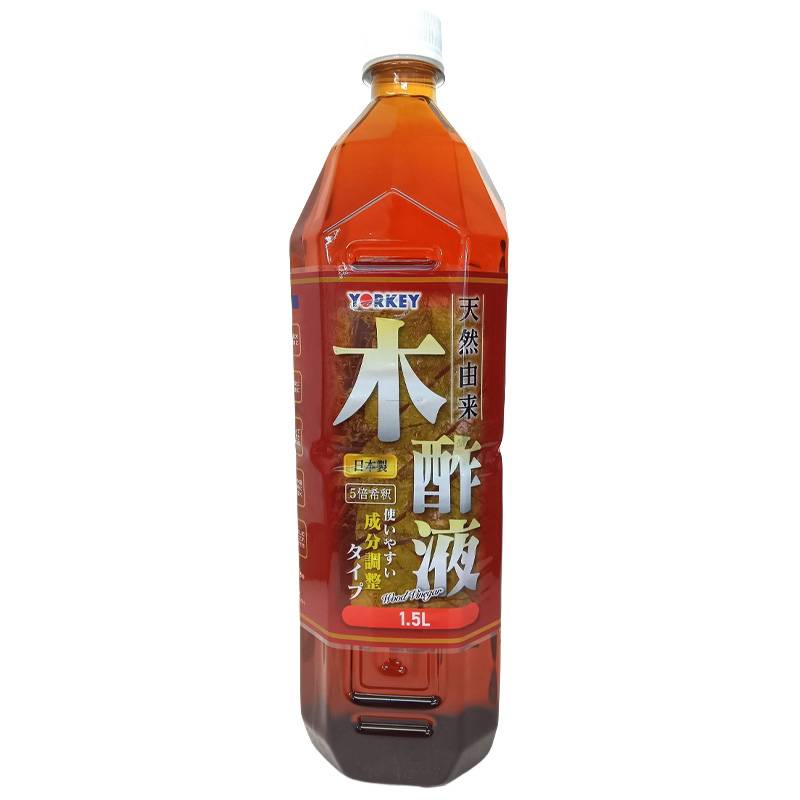 12本 木酢液・青ラベル 1.5L 虫よけ 土地改良 活力剤 活力液肥 液体肥料 ヨーキ産業 代引不可