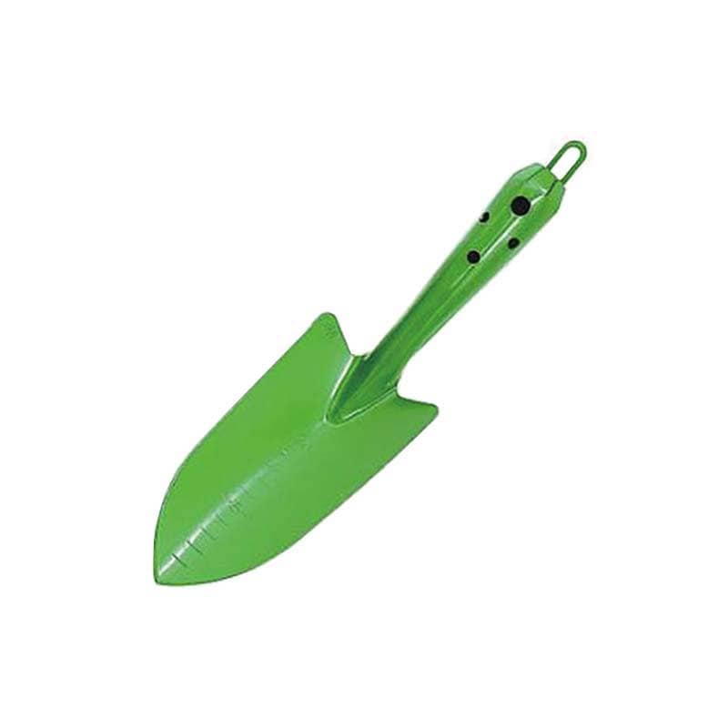 OWL カラー共柄移植ゴテ #500-GR グリーン 園芸用 スコップ ガーデニング シャベル 緑 移植ごて オウル 福KD