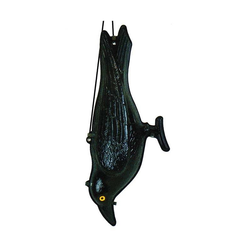 タイガー 天敵ニラミ カラス TTN-K1 警戒色の蛍光オレンジと黒い目で威嚇 デコイ 防鳥 鳥害対策 鳥害防止 畑 果樹園 カラス ハト ハオ 北海道配送不可 代引不可