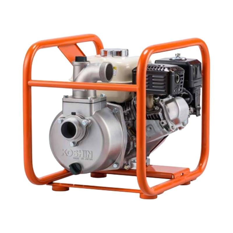 ハイデルスポンプ SEH-50V 清水用高圧タイプ (ホンダGX160高回転) 最大揚程50m 最大吐出量530L/分 重量28kg 工進 KOSHIN エンジンポンプ 散水 灌水 シB 代引不可