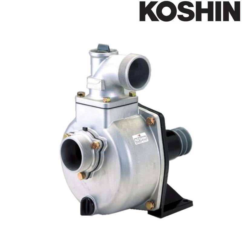 単体ポンプ バブールポンプ SU-80V 80mm 高性能自吸式 全揚程(最大)38m 最大吐出量1000L/分 重量22kg 工進 KOSHIN 散水 洗浄 シB 代引不可