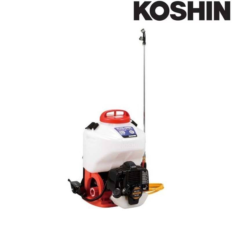 エンジン動噴 ES-10P 容量10L 最高圧力3.0MPa 縦型二頭口 重量6.9kg 工進 KOSHIN 背負式 消毒 除草 散布 シB 代引不可