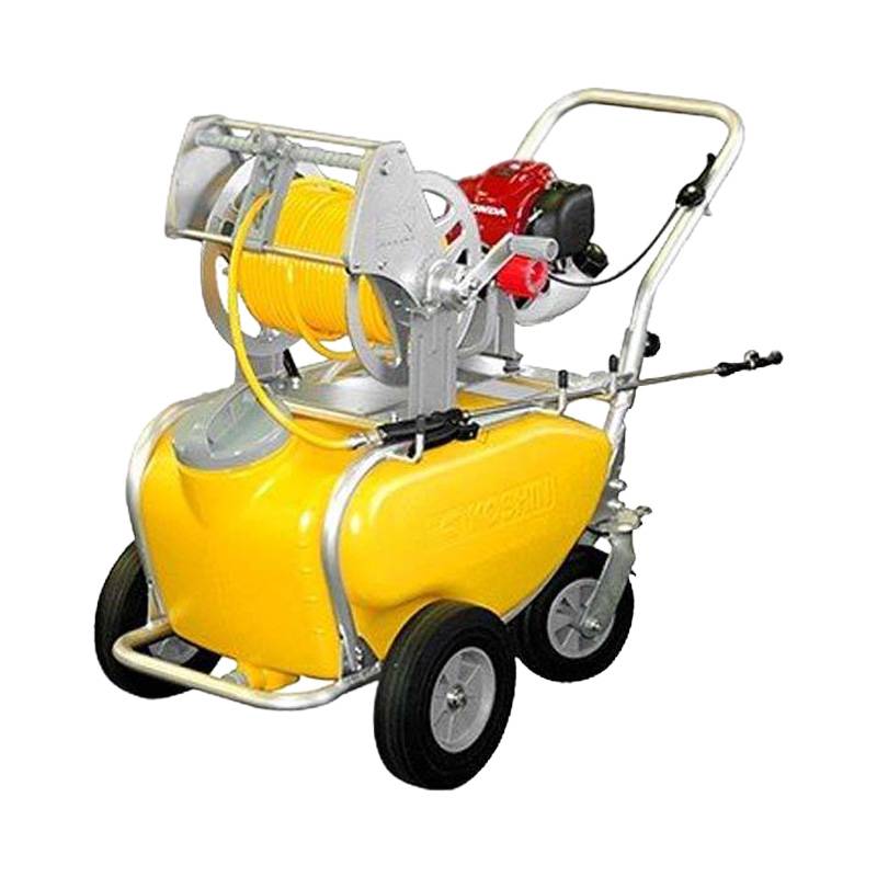 エンジン式小型動噴 MS-ERH50T ホース6mm径 50m 50Lタンクキャリー付 4サイクルエンジン 重量35kg 工進 KOSHIN 除草 散布 シB 代引不可