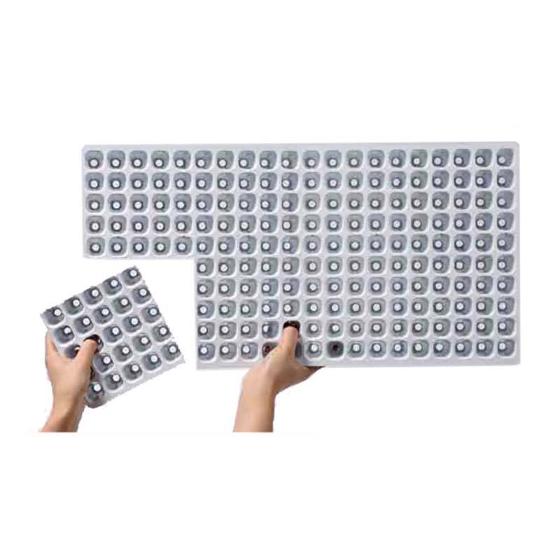 100枚 機械用 プラグトレー #4213 TKカットトレー 200穴 10cut 300×590 白黒 高さ39ｍｍ 園芸 プラスチックトレー 鉢 明和 代引不可 機械用プラグトレー白黒 \u2013 AGRI DEPOT 100枚 機械用 プラグトレー