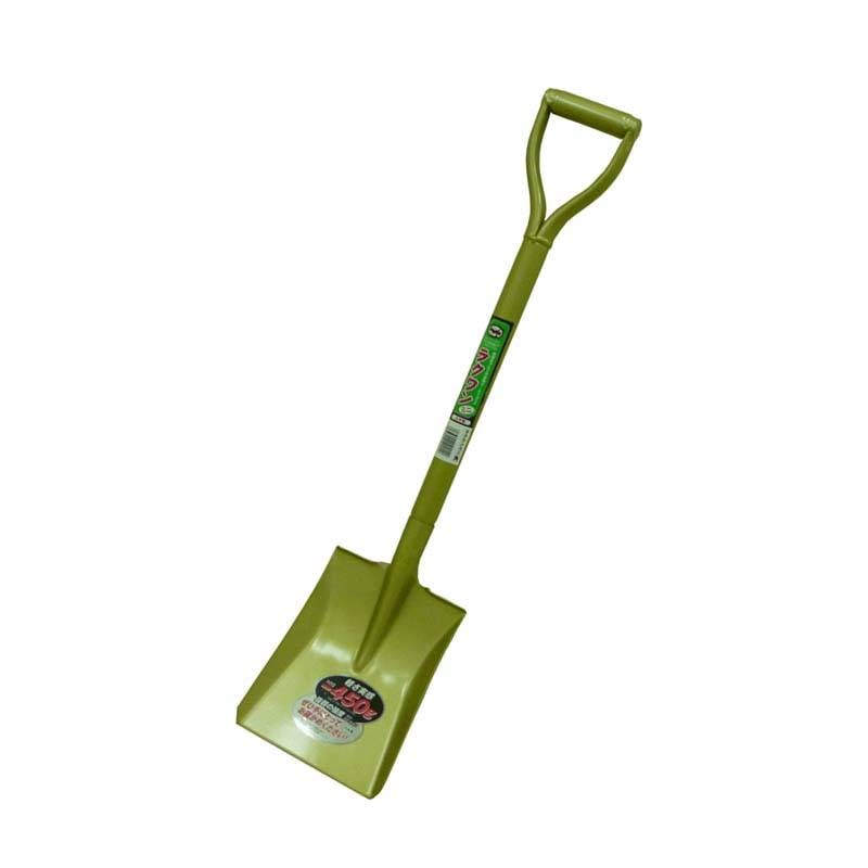 10丁 アルミ合金柄 ラクワンミニショベル 角形 全長780mm SAPGK シャベル スコップ トンボ 高KD