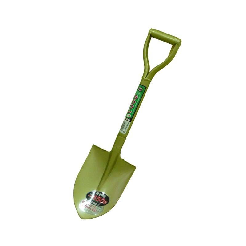 10丁 アルミ合金柄ショベル ラクワンミニ65 全長650mm SAPGRH6 シャベル スコップ トンボ 高KD