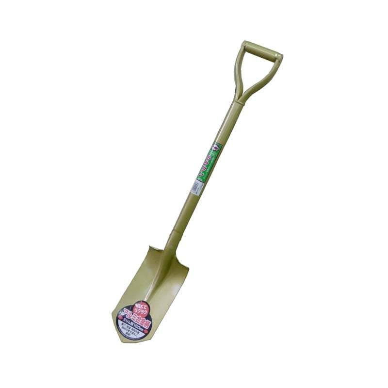 6丁 アルミ合金柄 ラクワンショベル スリム丸 全長960mm SAPRSU シャベル スコップ トンボ 高KD