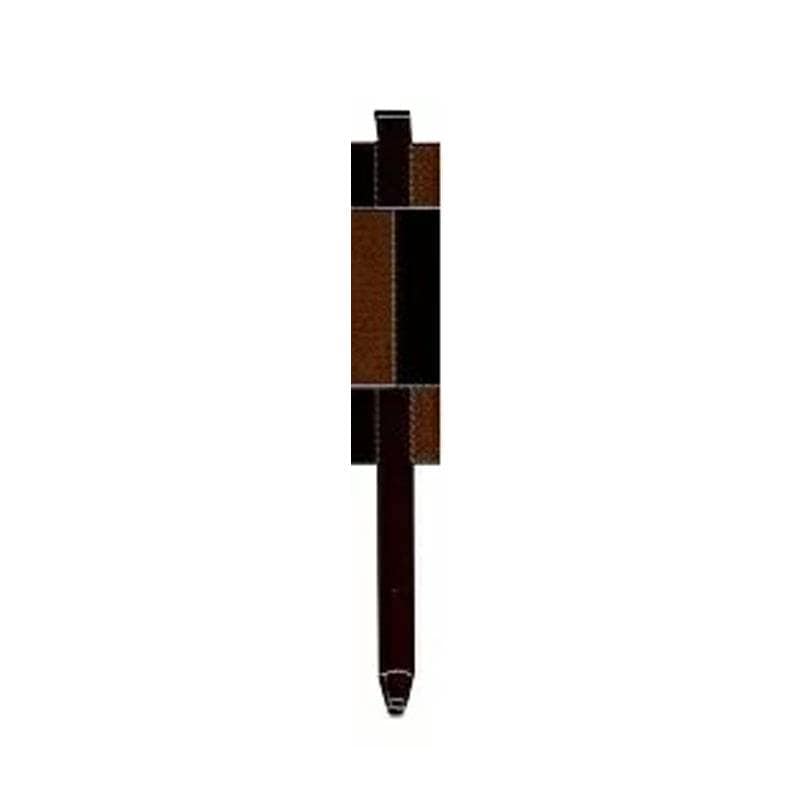 土留鋼板 とまるくん 支柱と鋼製キャップのみ 10本組 Φ48.6×1500mm ダークブラウン色 共B 個人宅配送不可 北海道送料別途 代引不可