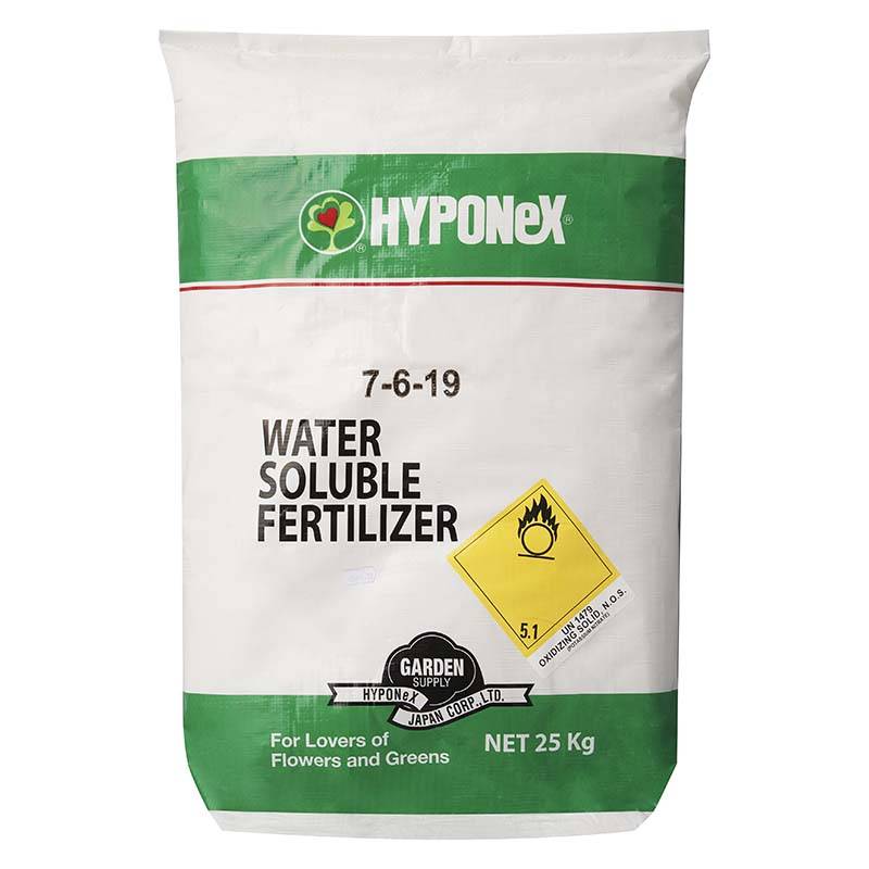 微粉 ハイポネックス 25kg入 6.5-6-19 7-6-19 高純度 粉末液肥 タS D