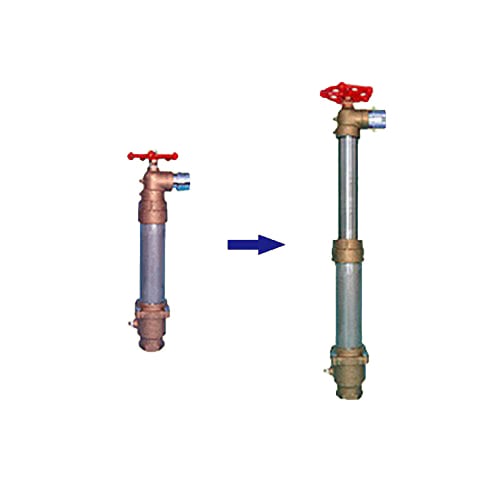 高耐久 金属 農業用 緑化用 地下収納型 PUV取水栓 伸縮回転バルブ PUV50A 2PT ヤンマーアグリジャパン 防J 個人宅配送不可 代引不可