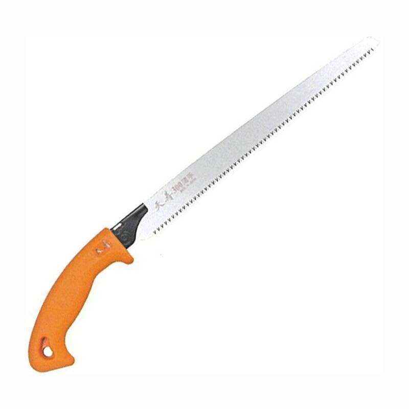 天寿 ピストル 鞘入 剪定鋸 300 全長 470mm 刃渡り 300mm 剪定鋸 ノコギリ のこぎり 三冨D