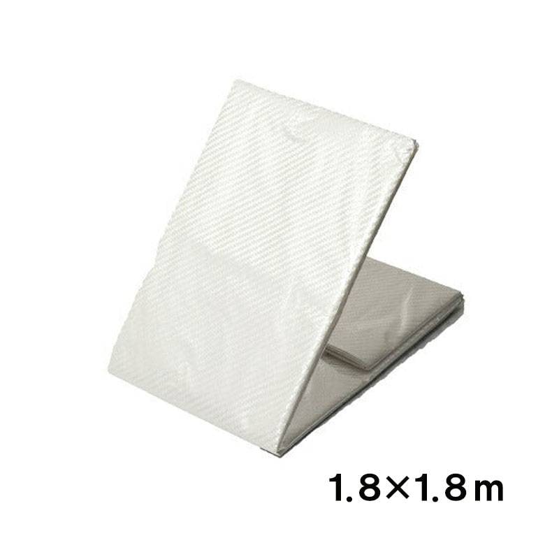 24枚 耐久 遮熱 養生シート スノーテックス・クール 1.8×1.8 萩原工業 個人宅配送不可 代引不可