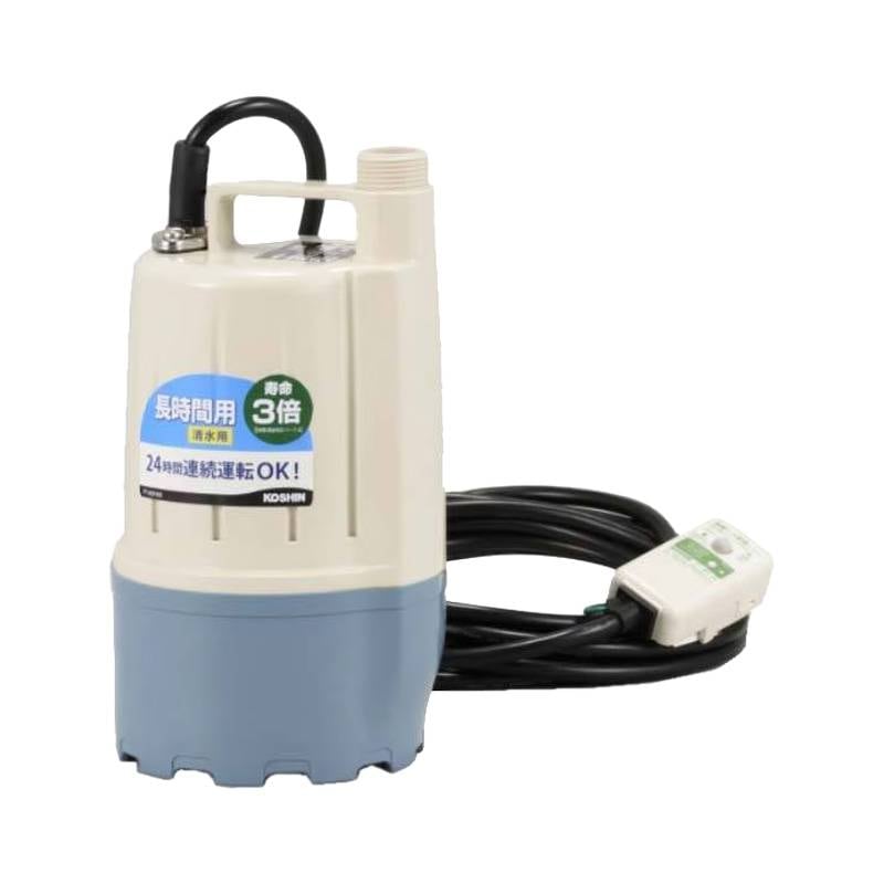 清水用水中ポンプ ポンディ フルタイム FT-525 50Hz 吐出口径25mm(G1″) 全揚程5.5m 重量4.5kg 工進 KOSHIN 散水 給水 シB 代引不可